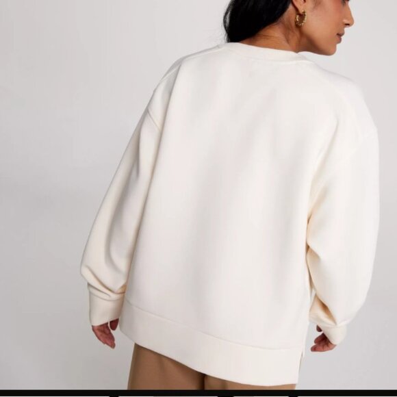 CALIA Women's Soft Scuba Crewneck Sweatshirt - Picture 2 of 3